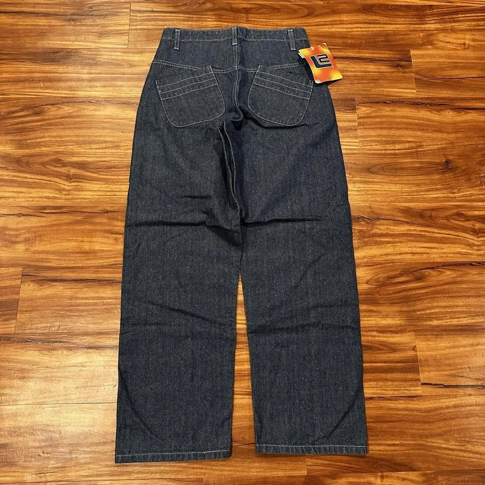 Vintage Levis Temple Pant Jeans Mens 30x32 Blue Wide Leg Relaxed Denim Y2K